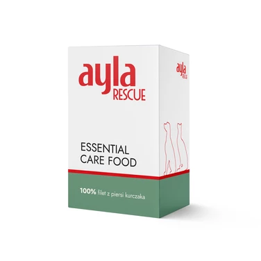 AYLA Rescue Essential Care Food - karma ratunkowa dla psów i kotów, liofilizowany filet z piersi kurczaka 50g