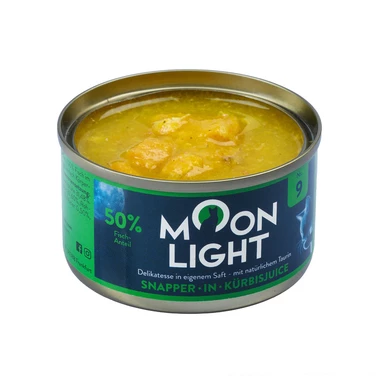 MOONLIGHT Dinner 9 - uzupełniająca, mokra karma dla kota, lucjan z dynią 80 g - 2